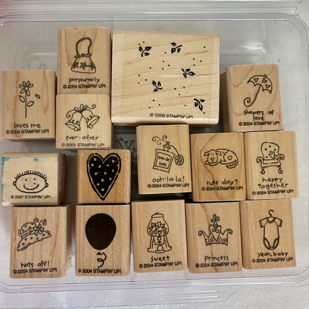 Stampin Up! Baby Theme- 2004 A Little Love Set